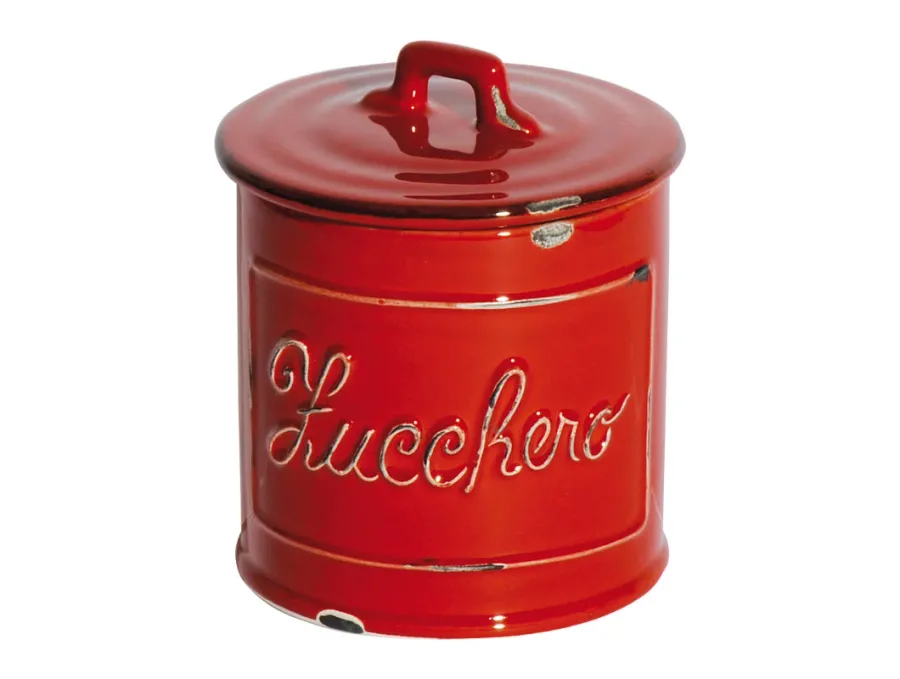 obrazek 1 Ceramiczny pojemnik na cukier w stylu retro - Virginia Casa