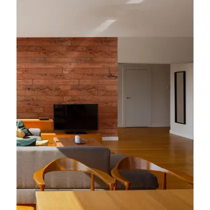 Zdjęcie 100x10 cm DS Deska betonowa - (ceglasty corten) - beton architektoniczny