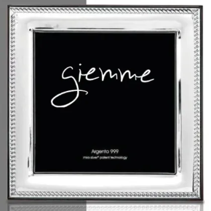 Picture Classic small square frame 6x6 cm, silver