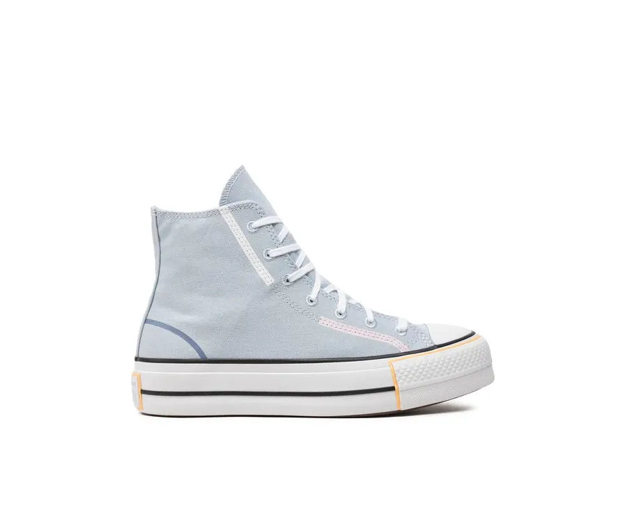 obrazek 1 Converse Trampki Chuck Taylor All Star Lift Platform Color Pop Hi A07596C Niebieski