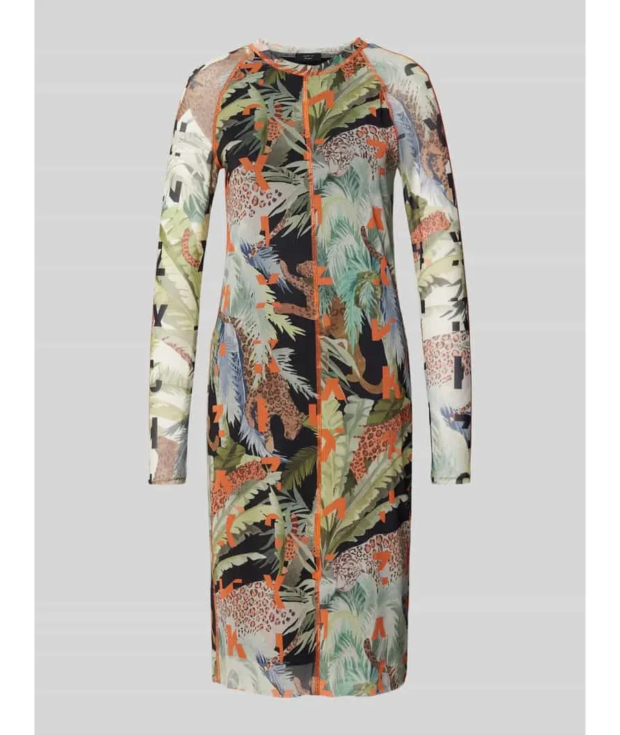 obrazek 1 Sukienka o długości do kolan ze szwami działowymi