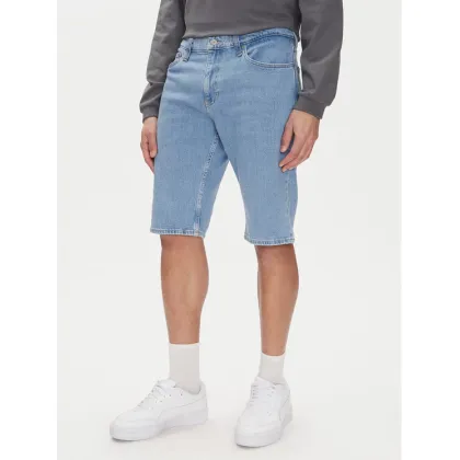 Zdjęcie Tommy Jeans Szorty jeansowe Ryan DM0DM21852 Niebieski Slim Fit