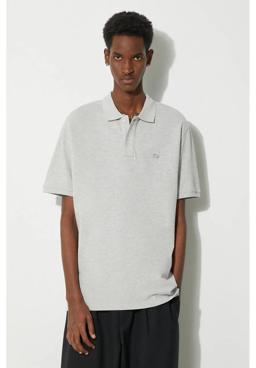 obrazek 1 Woolrich polo bawełniane Classic American Polo kolor szary gładki CFWOPO0062MRUT2555