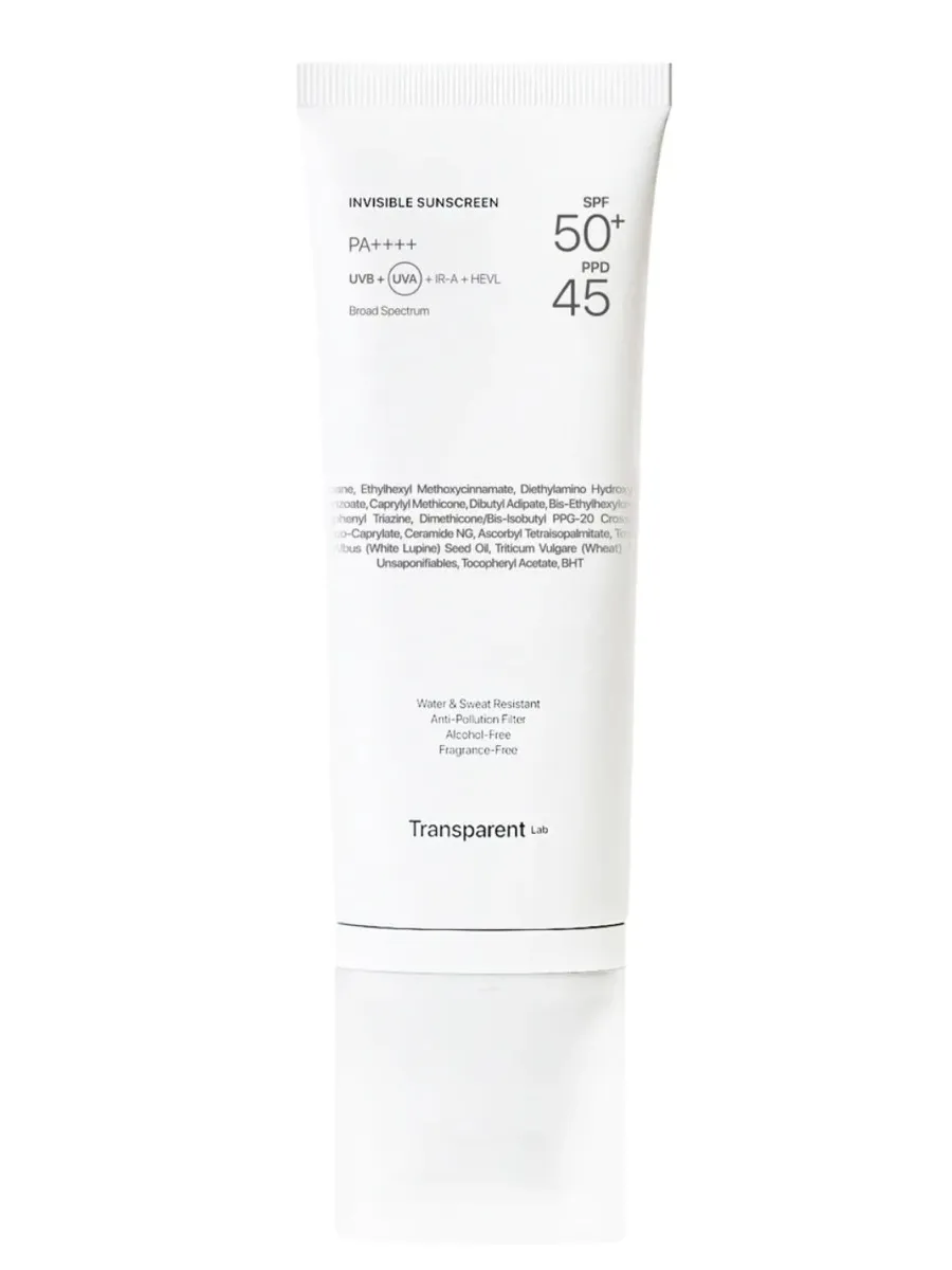 obrazek 1 Transparent Lab SPF50+ Invisible - Niewidoczny krem przeciwsłoneczny 100ml 100 ml