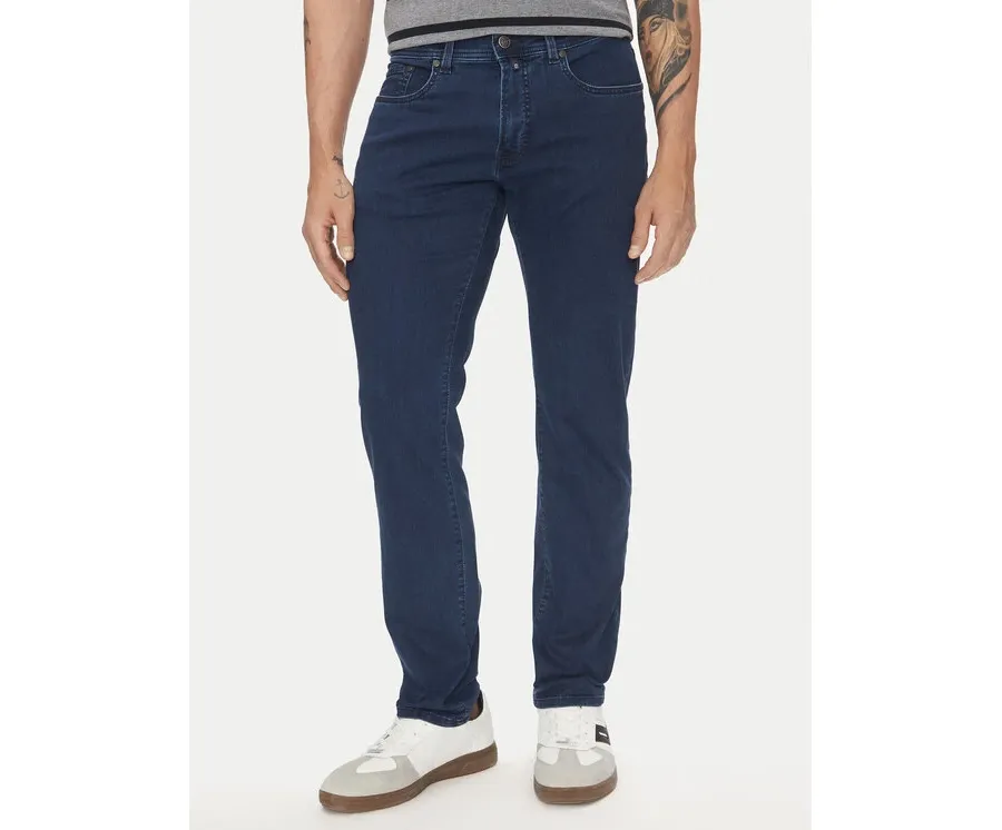 obrazek 1 Pierre Cardin Jeansy C7 34510.8147 Granatowy Tapered Fit
