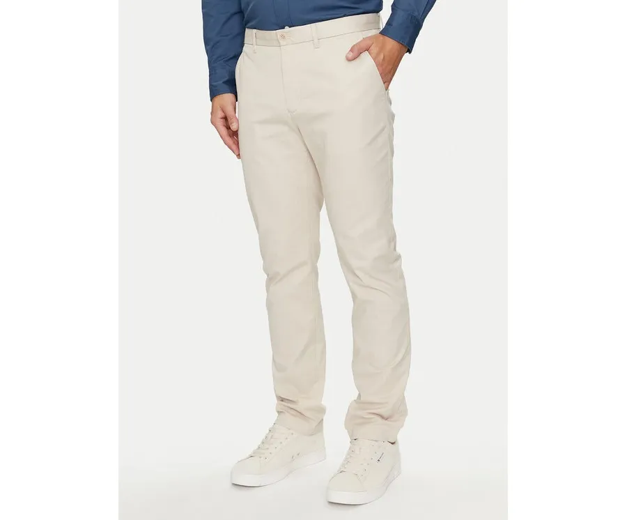 obrazek 1 Tommy Hilfiger Chinosy Denton MW0MW25964 Beżowy Straight Fit