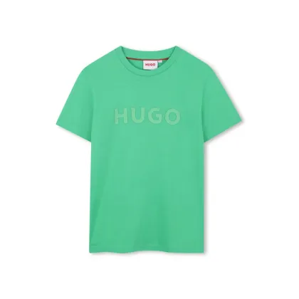 Zdjęcie HUGO T-Shirt G00333 D Zielony Regular Fit