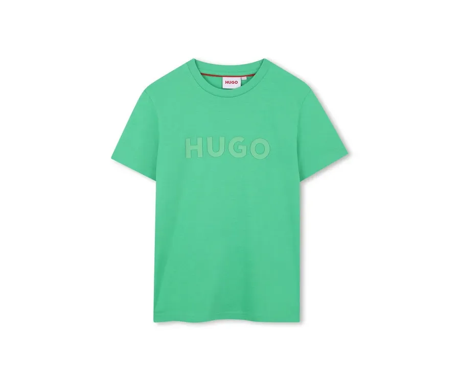 obrazek 1 HUGO T-Shirt G00333 D Zielony Regular Fit