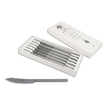 Zdjęcie Przepiękny zestaw ząbkowanych noży - luksus firmy Berti Knives