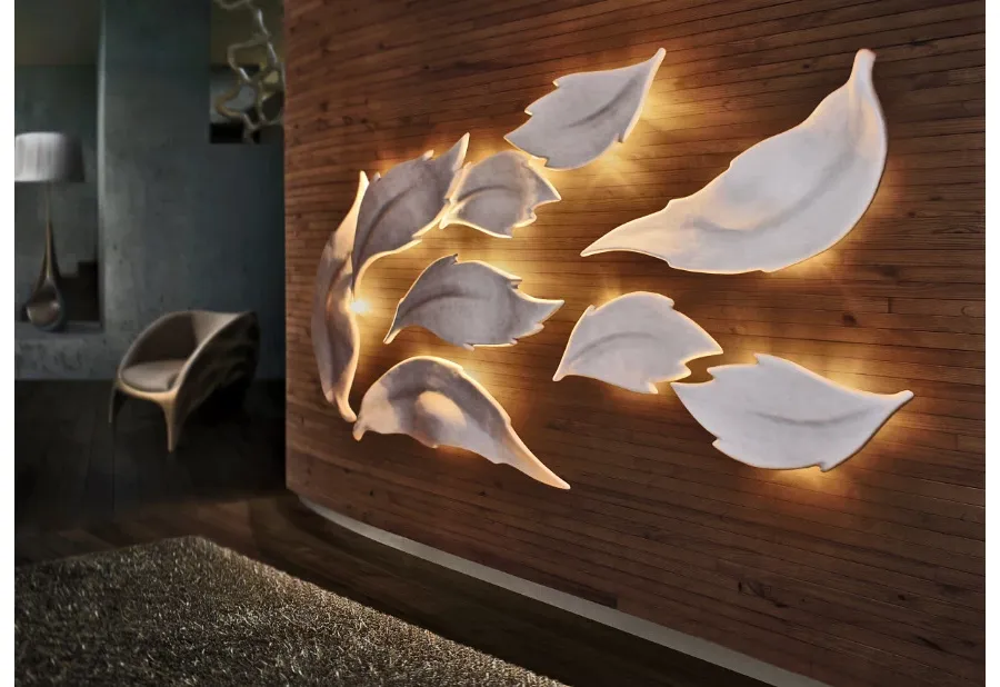 obrazek 3 Ozdobny zestaw 5 kinkietów do przedpokoju - Karpa