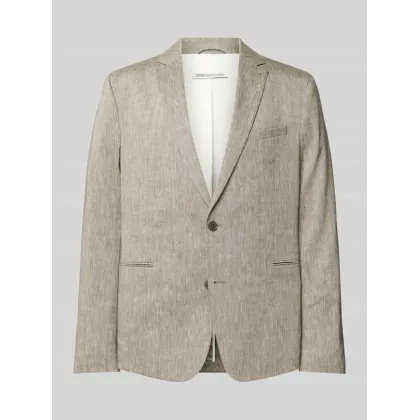 Zdjęcie Marynarka zapinana na dwa guziki z lamowanymi kieszeniami model ‘HURLEY’