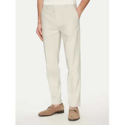 Zdjęcie Calvin Klein Spodnie materiałowe K10K114400 Beżowy Slim Fit