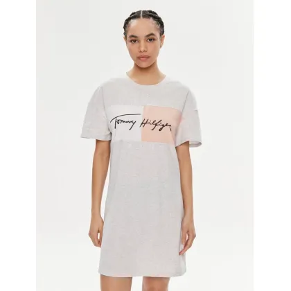 Zdjęcie Tommy Hilfiger Sukienka codzienna UW0UW04969 Szary Relaxed Fit