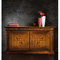 Picture Italian classic chest of drawers with 3 drawers for an elegant living room - Cantiero