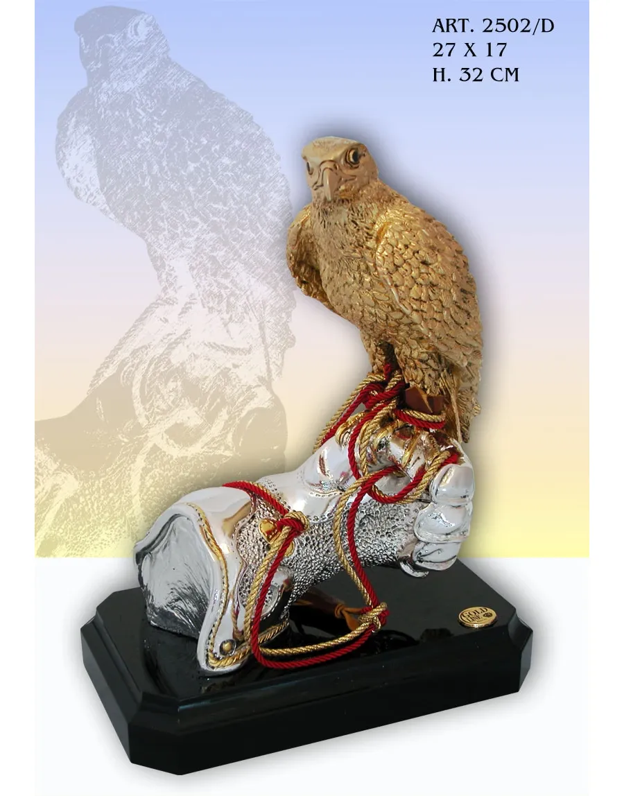 obrazek 1 Luksusowa figura orła na dłoni