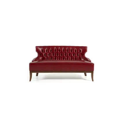 Picture Stylish, handmade leather sofa - Munna