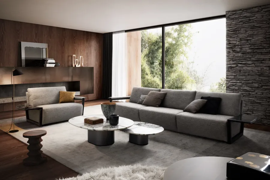 obrazek 1 Piękna sofa do salonu lub gabinetu od włoskiego producenta