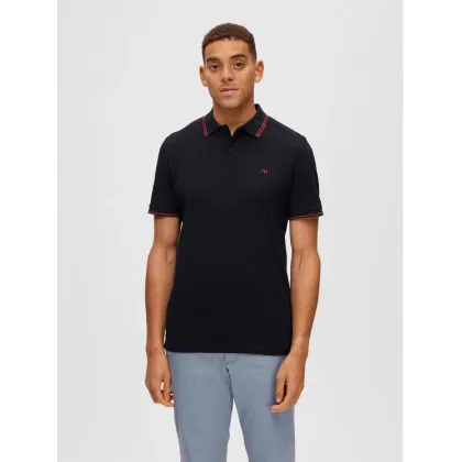 Zdjęcie Selected Homme Polo 16087840 Czarny Regular Fit