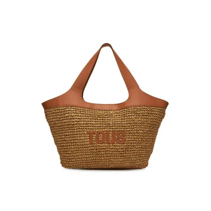 Zdjęcie TOUS Torebka Lirio Rafia 2002205243 Brązowy
