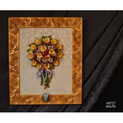 Zdjęcie Piękny obraz ceramiczny 60x50 cm