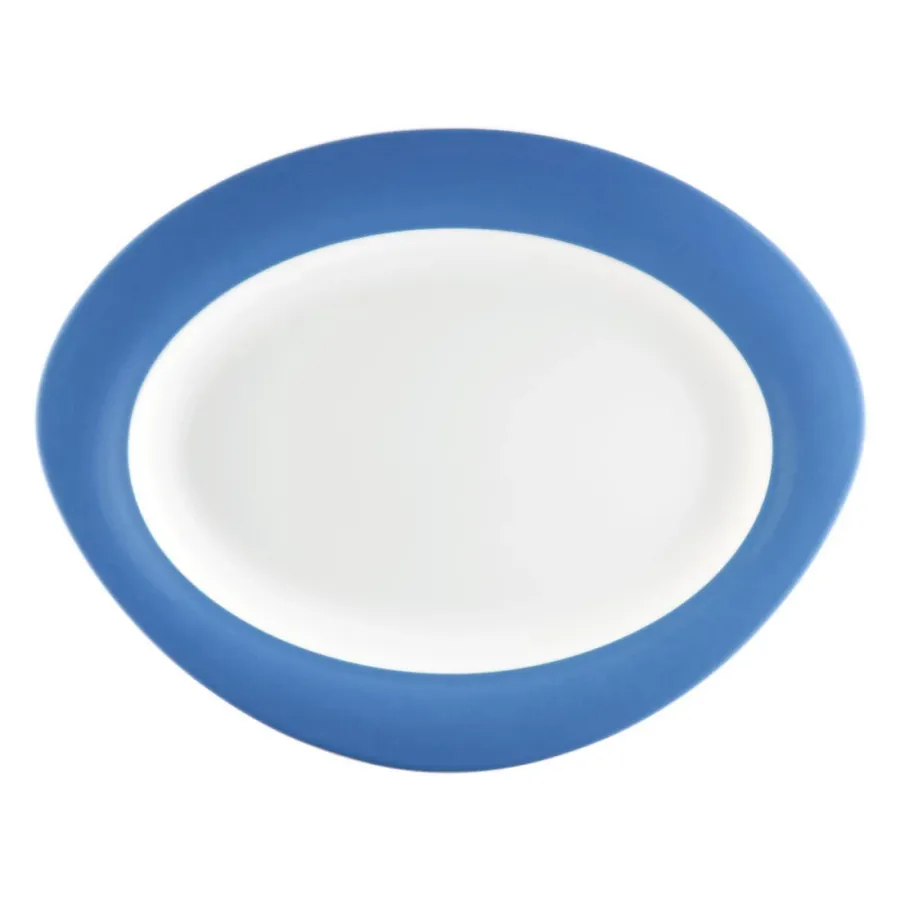 obrazek 1 Stylowy owalny półmisek z porcelany 30,5x24 cm - Seltmann Weiden