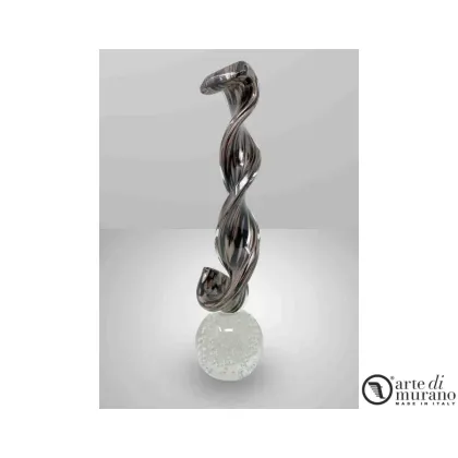 Zdjęcie Abstrakcyjna wstążka ze szkła Murano