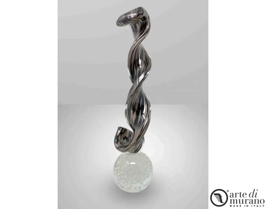 obrazek 1 Abstrakcyjna wstążka ze szkła Murano