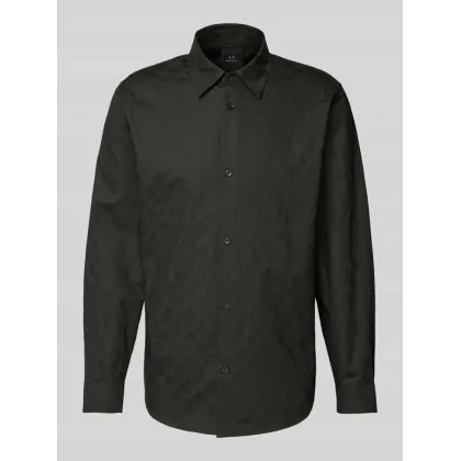 Zdjęcie Koszula biznesowa o kroju regular fit z kołnierzykiem typu kent model ‘CAMICIA’