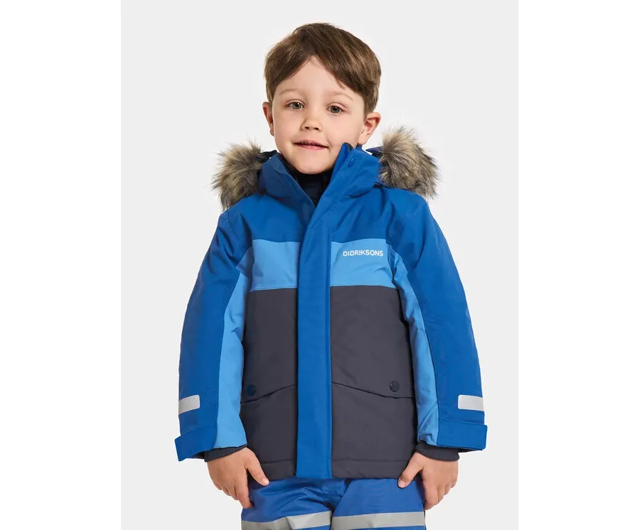obrazek 1 Didriksons Parka Bjärven Kids Parka 2 504898 Niebieski
