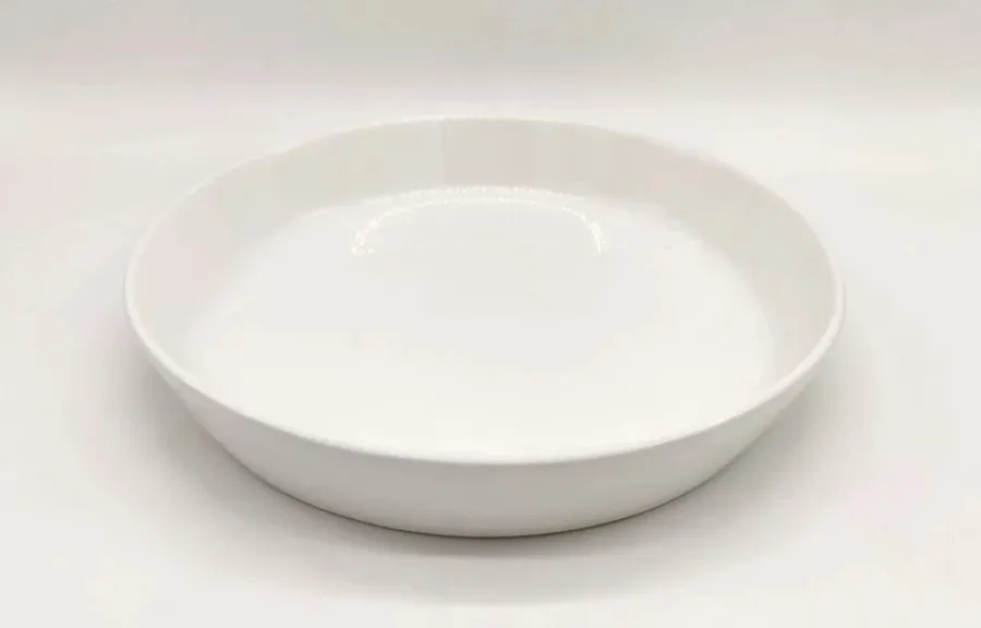 obrazek 3 Emaliowany ceramiczny talerz do serwowania dań lub przystawek