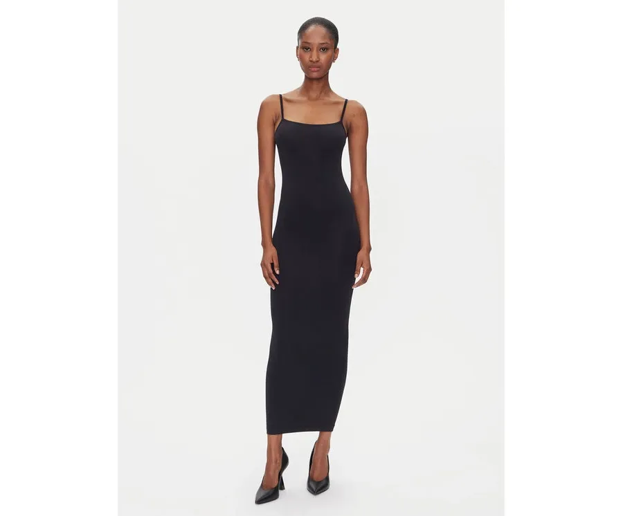 obrazek 1 Wolford Sukienka codzienna Strap Fatal 57185 Czarny Slim Fit