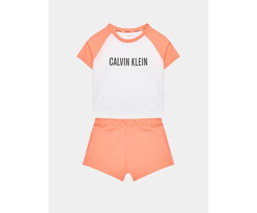 obrazek 1 Calvin Klein Underwear Piżama G80G800618 Koralowy Regular Fit
