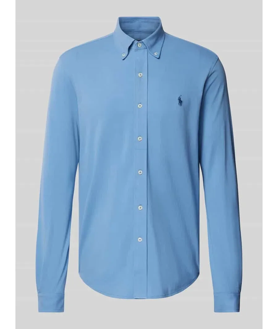 obrazek 1 Koszula casualowa o kroju slim fit z piki z czystej bawełny