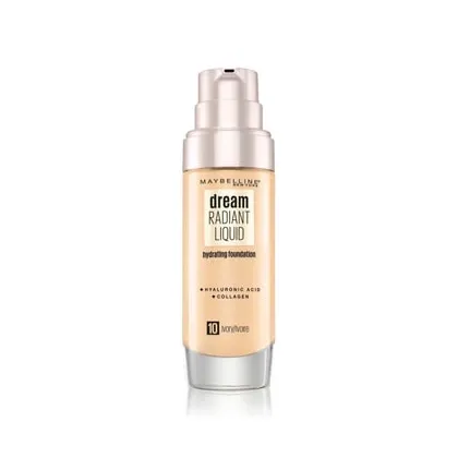 Zdjęcie Maybelline Dream Radiant Liquid Podkład w płynie 30 ml Nr. 10 - Ivory