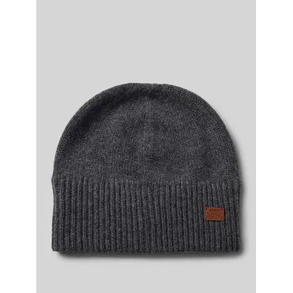 Zdjęcie Czapka beanie z aplikacją z logo model ‘LACKE’