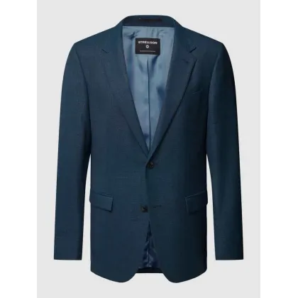Zdjęcie Marynarka na 2 guziki o kroju slim fit z dodatkiem wiskozy model ‘Alzer’