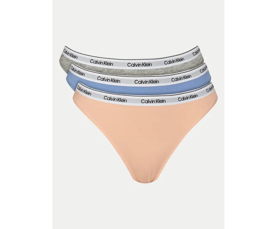 obrazek 1 Calvin Klein Underwear Komplet 3 par fig klasycznych 000QD5207E Kolorowy