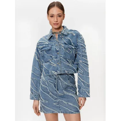 Zdjęcie Gestuz Kurtka jeansowa Larisa 10906880 Niebieski Oversize