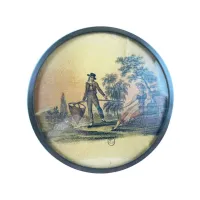 Picture 19th century chocolate box