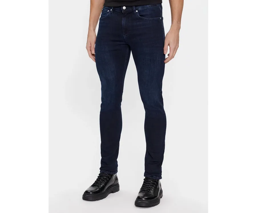 obrazek 1 Calvin Klein Jeans Jeansy J30J323695 Granatowy Skinny Fit