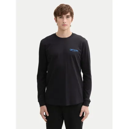 Zdjęcie Tom Tailor Denim Longsleeve 1043909 Czarny Regular Fit