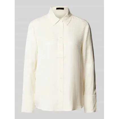 Zdjęcie Bluzka o kroju regular fit z kołnierzykiem koszulowym