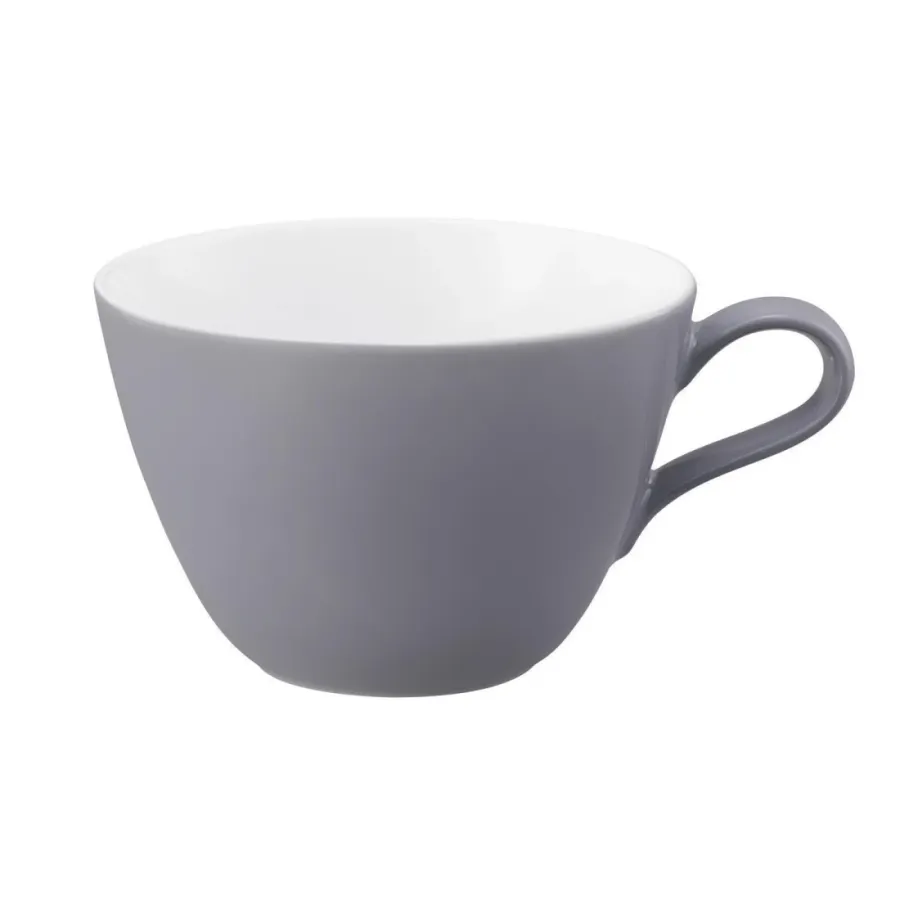obrazek 1 Porcelanowa duża filiżanka do latte w kolorze szarym - Seltmann Weiden