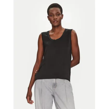 Zdjęcie ViCOLO Bluzka TD0006 Czarny Relaxed Fit