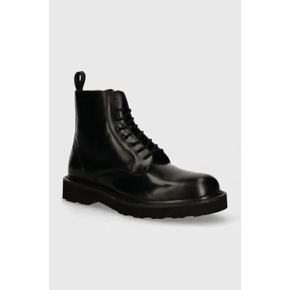 Zdjęcie Kenzo buty skórzane Ukio Lace Up Boots męskie kolor czarny FE65BT110L52.99