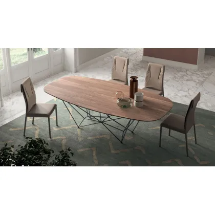 Zdjęcie Luksusowy, drewniany praktyczny stół do salonu - Ozzio