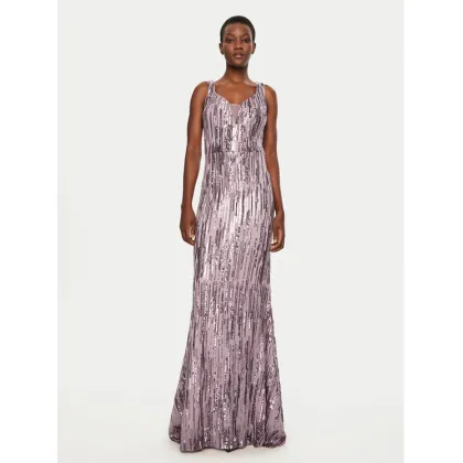 Zdjęcie Fracomina Sukienka wieczorowa FQ24WD3014W53601 Fioletowy Slim Fit