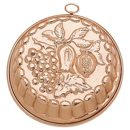 Zdjęcie Przepiękna tortownica z miedzi -Winogrona