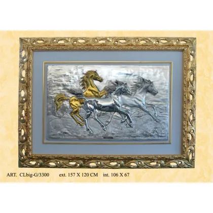 Zdjęcie Genialny obraz z końmi włoskiego producenta