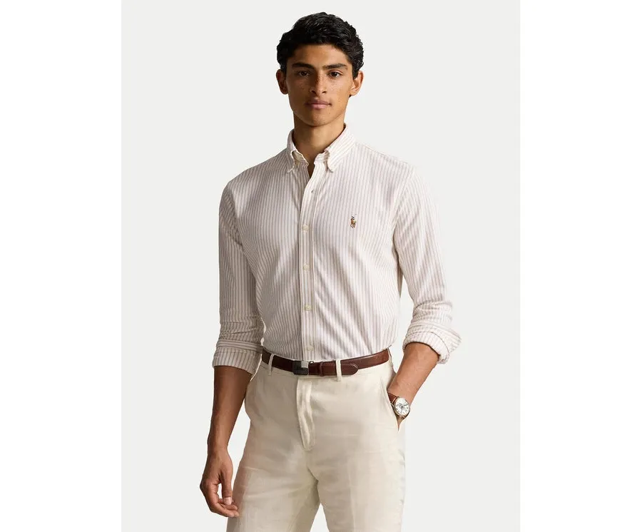 obrazek 1 Polo Ralph Lauren Koszula 710934575003 Beżowy Slim Fit